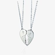 Nomination Me And You Steel Cubic Zirconia Wing Double Pendant 024200/019