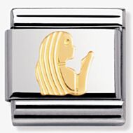 Nomination CLASSIC Gold Zodiac Virgo Charm 030104/06