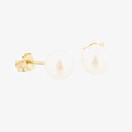9ct 6 x 6.5mm Akoya Pearl Stud Earrings EOZ103PL