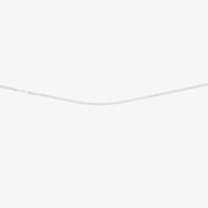Silver 18 Inch Diamond Cut Chain