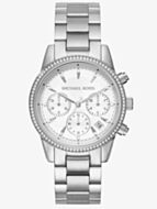 Michael Kors Ladies Bryant Crystal Bezel Bracelet Watch MK6428