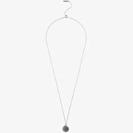 Olivia Burton Bejewelled Classics Disc Silver Tone Necklace OBJCON76