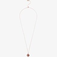 Olivia Burton Bejewelled Classics Disc Rose Gold Tone Necklace OBJCON77