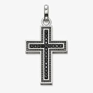 THOMAS SABO Silver Cubic Zirconia Cross Pendant PE530-051-11