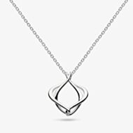 Kit Heath Sterling Silver 18 Inch Alicia Rose Petite Necklace 90018RP