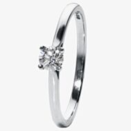 1888 Collection Platinum Brilliant Cut 0.25ct Diamond Soliatire Ring RI-2016