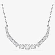 Swarovski Matrix White Crystal Mix Necklace 5705396