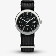 Timex Weekender Mens Black Fabric Watch TW2W86100