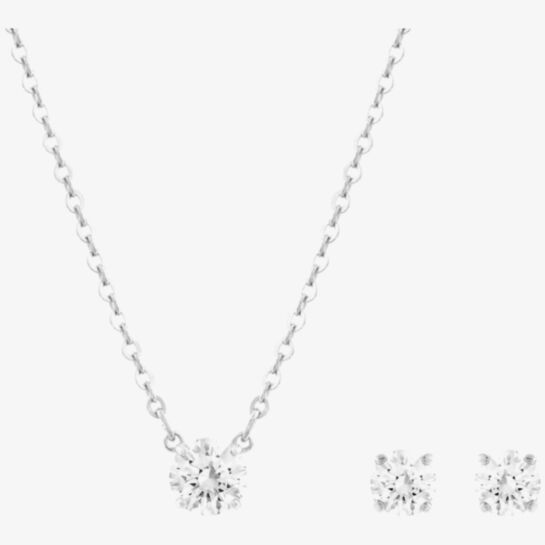 Swarovski Attract Round Pendant and 