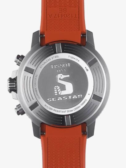 tissot watch orange