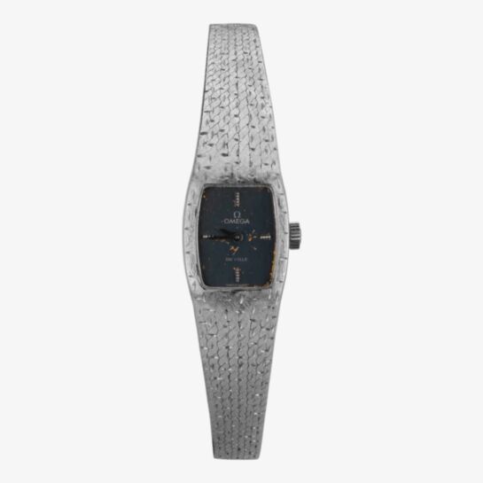 Pre-Owned OMEGA De Ville 18ct White 