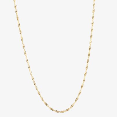 9ct Yellow Gold 18 Inch Twist Curb 