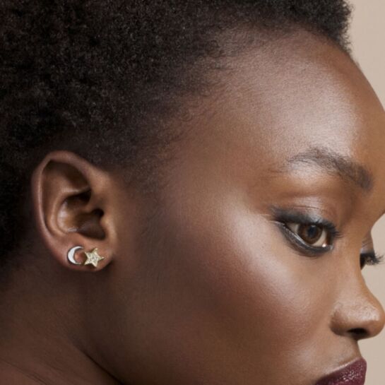 ted baker crescent moon earrings