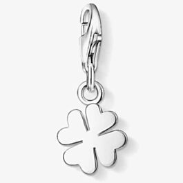 THOMAS SABO Silver Lucky Leaf Clover Charm 0884-001-12