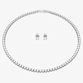 Tennis Necklace Swarovski Necklace Amazon Swarovski Clear 1088