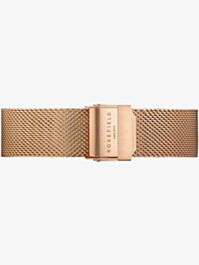 ROSEFIELD Rose Gold Plated Mesh Tribeca Watch Strap TMRS-S125