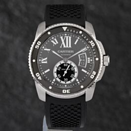 Second Hand Cartier 3729 Black Dial Watch