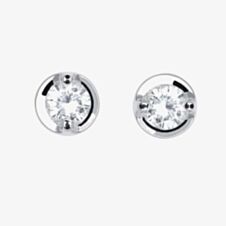 18ct White Gold 0.66ct Diamond Stud Earrings HE025PRS