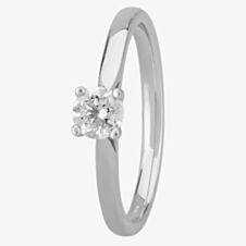 Signature Collection Platinum GIA Certificated Four Claw Diamond Solitaire Ring RI-2016(0.30CT PLUS)