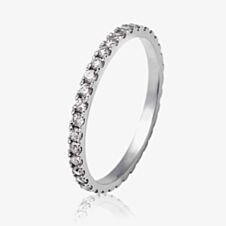 Platinum 2.5mm Diamond Full Eternity Ring WVGH1/2.5R230 PLAT