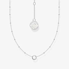THOMAS SABO Silver Circle Member Charm Necklace X0289-007-21-L45