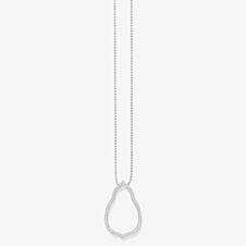 THOMAS SABO Silver Open Work Cubic Zirconia Pendant KE1379-051-14-L60V