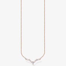 THOMAS SABO Rose Gold Plated Necklace KE2172-416-14-L45V
