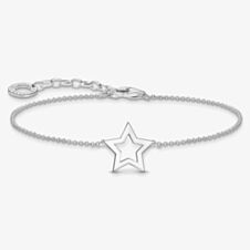 THOMAS SABO Silver Star Bracelet A2162-001-21-L19V
