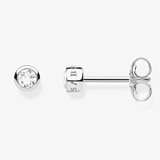 THOMAS SABO Silver Cubic Zirconia Stud Earrings H1963-051-14