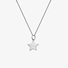Hot Diamonds Silver Whisper Sterling Silver Congratulations Necklace SWP003