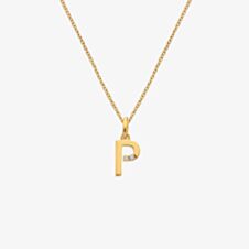 Hot Diamonds X Jac Jossa Golden Edit P Pendant Necklace DP954
