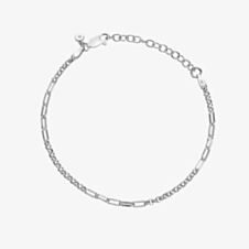 Hot Diamonds Sterling Silver Multilink Chain Bracelet DL702