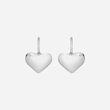 Hot Diamonds Desire Silver Diamond Heart Hook Drops Earrings DE780