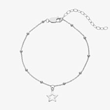 Hot Diamonds Silver Whisper Sterling Silver Friends Forever Bracelet SWB015