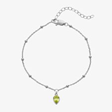Hot Diamonds Silver Whisper Sterling Silver August Birthstone Bracelet SWB032