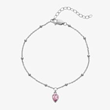 Hot Diamonds Silver Whisper Sterling Silver October Birthstone Bracelet SWB034