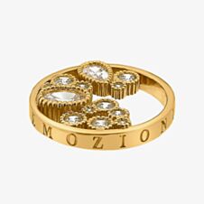 Hot Diamonds Emozioni Freedom Gold Plated 25mm Coin EC554