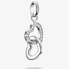 THOMAS SABO Charm Club Connect Intwined Hearts Charm Charm CC1201-051-14
