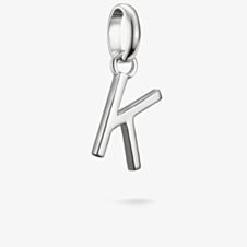THOMAS SABO Charm Club Connect Silver Letter K Charm CC1217-001-21