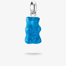 THOMAS SABO Charm Club Connect Silver Blue Haribo Bear Charm CC1275-017-1