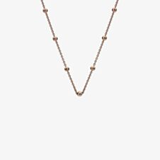 Hot Diamonds Emozioni Rose Gold Plated Bead 18 Inch Necklace CH004