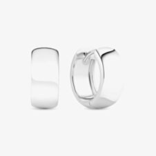 Sif Jakobs Sterling Silver Largo Chunky Hoop Earrings SJ-E2715