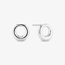 Sif Jakobs Sterling Silver Selene Open Circle Stud Earrings SJ-E2710