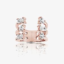 Sif Jakobs Rose Gold Plated Antella Altro Grande Ring SJ-R012-CZ(RG)/58