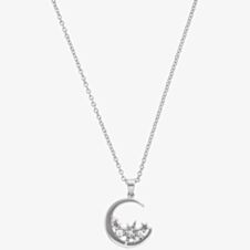 Olivia Burton Olivia Burton Celestial Cluster Moon Necklace OBJCLN34