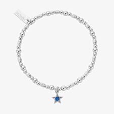ChloBo Sterling Silver December Birthstone Bracelet SBBCB3502