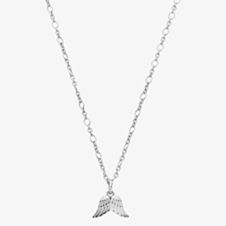 ChloBo Sterling Silver Guidance Angel Wings Pendant Necklace SN3342