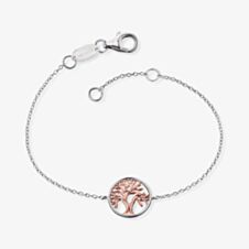 Angel Whisperer Two Tone Tree Of Life Bracelet ERB-LILTREE-BICOR