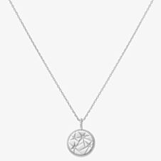 Ania Haie Miss Dainty Sterling Silver Starry Charm Pendant Necklace N065-08H