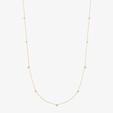 Ania Haie Miss Dainty 14ct Gold Plated Multi Cubic Zirconia Necklace N065-06G